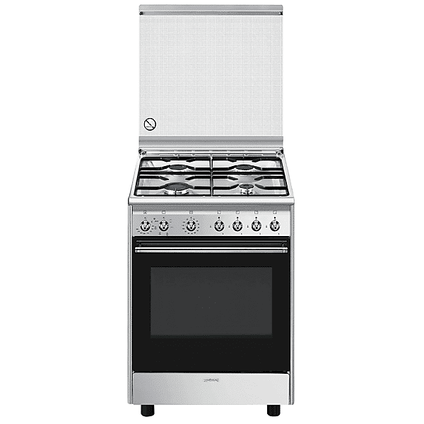 smeg cucina cx61gm, piano cottura a gas, zone 4, classe a