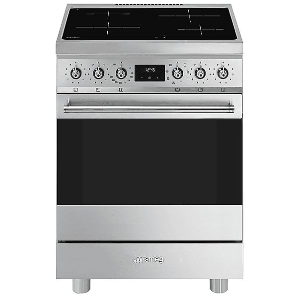 smeg cucina c6imxm2, piano cottura elettrico, zone 8, classe a