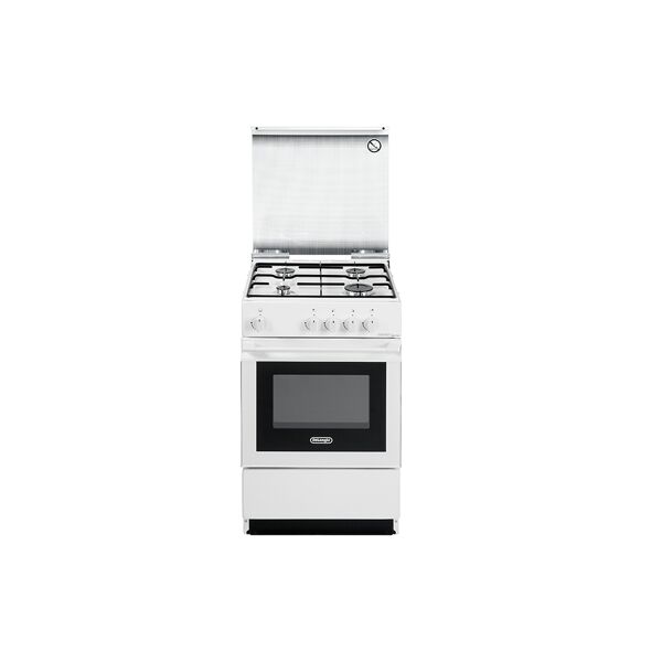 delonghi cucina 50x50 4f bianca forno gas sgw554gn