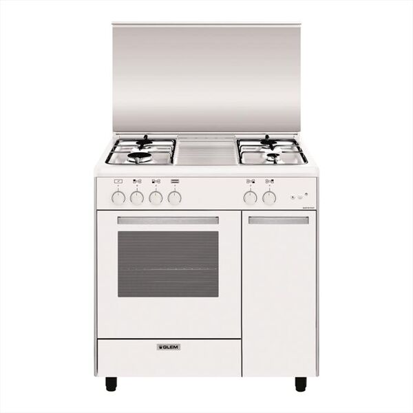 glem gas cucina a gas as854gx classe a-bianco