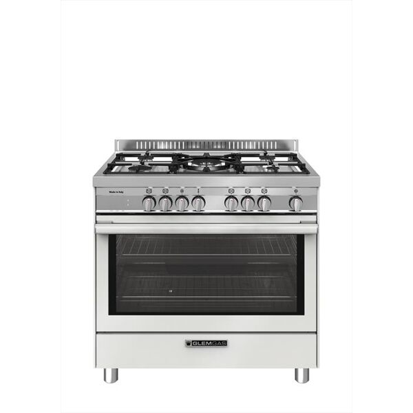 glem gas cucina elettrica st965mwh classe a+-bianco farina