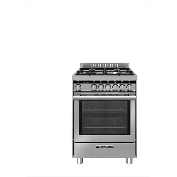 glem gas cucina a gas st664mi classe a+-inox