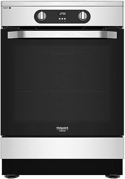 hotpoint cucina hs68iq8chx/e, piano cottura elettrico, zone 4, classe a