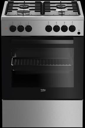 Beko Cucina A Gas Fse62110dx Classe A-inox