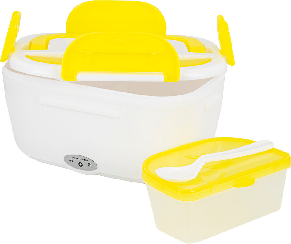 Silvan Lancheira Eléctrica Para Veículos C/ Alimentação 12v (branco/amarelo)