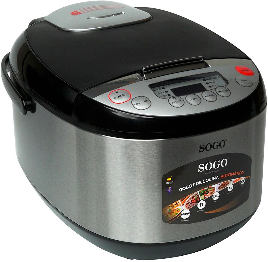 Sogo Robot De Cozinha 900w 5l (inox) - Sogo