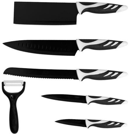 Cecotec Conjunto De Facas Top Chef Preto (6 Peças) - Cecotec