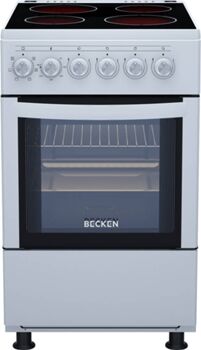 Becken Fogão BFE4915 WH (46 L - Elétrico de Vitrocerâmica - Branco)