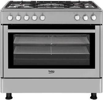 Beko Fogão 5G GM15121DX (115 L - Gás Natural- Inox)