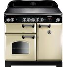 Rangemaster CLA100ECCR/C Classic Electric Ceramic 100cm Range Cooker Cream Chrome