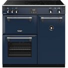 Stoves RCHDXS900EICBMBL Richmond Deluxe 90cm Electric Induction Range Cooker - Midnight Blue