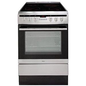 Amica 608CE2TAXX Freestanding Ceramic Top Cooker 60 cm Stainless Steel