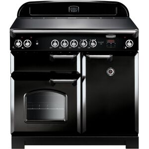 Rangemaster CLA100ECBL/C Classic Electric Ceramic 100cm Range Cooker Black Chrome