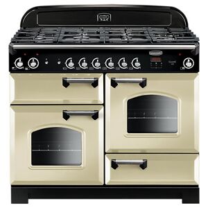 Rangemaster CLA110NGFCR/C Classic Gas 110cm Range Cooker Cream Chrome