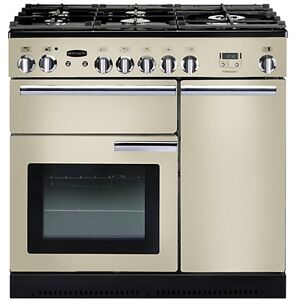 Rangemaster PROP90DFFCR/C Professional+ 90 Dual Fuel Range Cooker  Cream