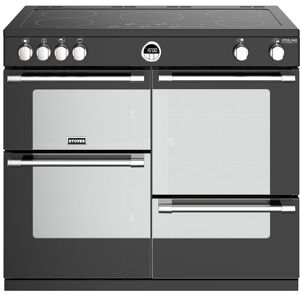 Stoves Sterling Deluxe STRDXS1000EiBK 100cm Electric Induction Range Cooker - Black