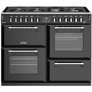 Stoves Richmond RCHS1100DFBK 110cm Dual Fuel Range Cooker - Black