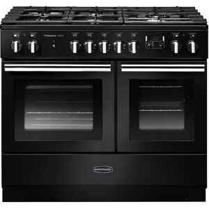 Rangemaster PROPL100FXDFFGB/C Professional + FX 100 Dual Fuel Range Cooker Black