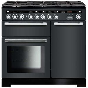 Rangemaster EDL100DFFSL/C Encore Deluxe 100 Dual Fuel Range Cooker Slate