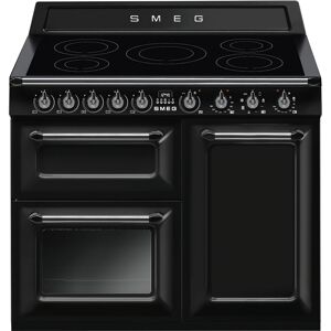 Smeg TR103IBL2 100cm Victoria Black Three Cavity Traditional Range Cooker with Induction Hob