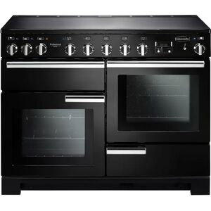 Rangemaster Professional Deluxe 110 Induction Hob Range Cooker - Gloss Black - Unisex