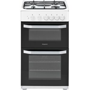 HOTPOINT MyMenu HD5G00KCW 50 cm Gas Cooker - White, White