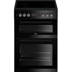 BEKO Pro KDC653K 60 cm Electric Ceramic Cooker - Black, Black