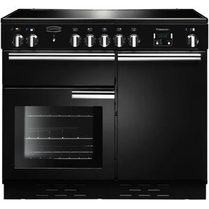 Rangemaster Professional+ 100 Induction Range Cooker - Black/Chrome