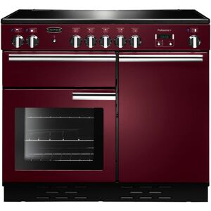 Rangemaster Professional+ 100 Induction Range Cooker - Cranberry/Chrome