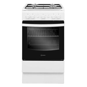 Indesit IS5G1KMW Gas Single 50cm Cooker White