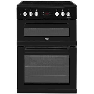 Beko KDC653K Double Oven Electric Cooker Black