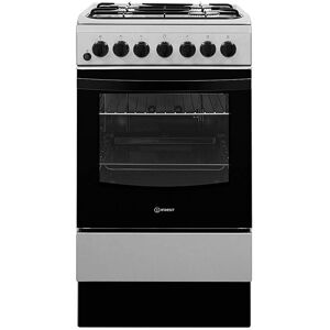 Indesit IS5G4PHSS Dual Fuel Cooker Stainless Steel