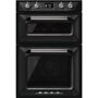 Smeg Victoria DOSF6920N1 Double Built In Electric Oven - Black