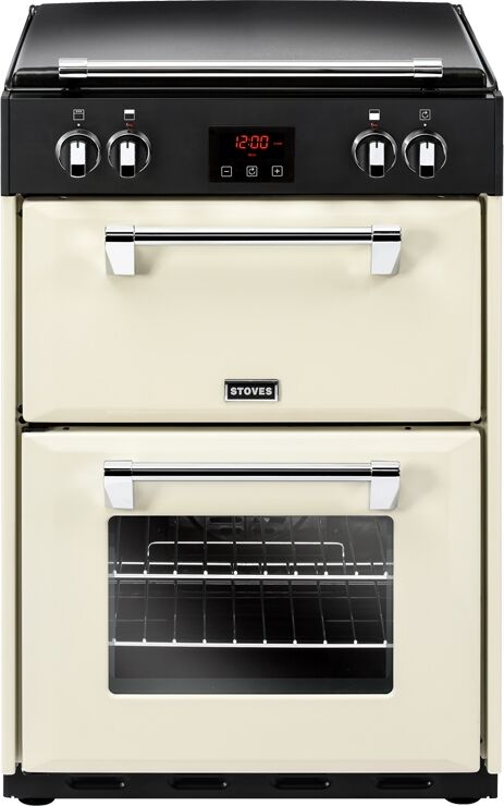 Stoves RICHMOND R600EICRM 60cm Induction Double Freestanding Cooker-Cream