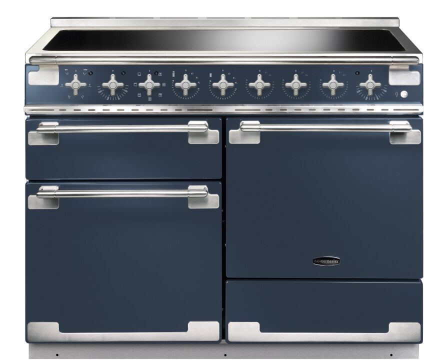 Rangemaster ELS110EISB/ Elise 110cm Electric Induction Range Cooker Stone Blue