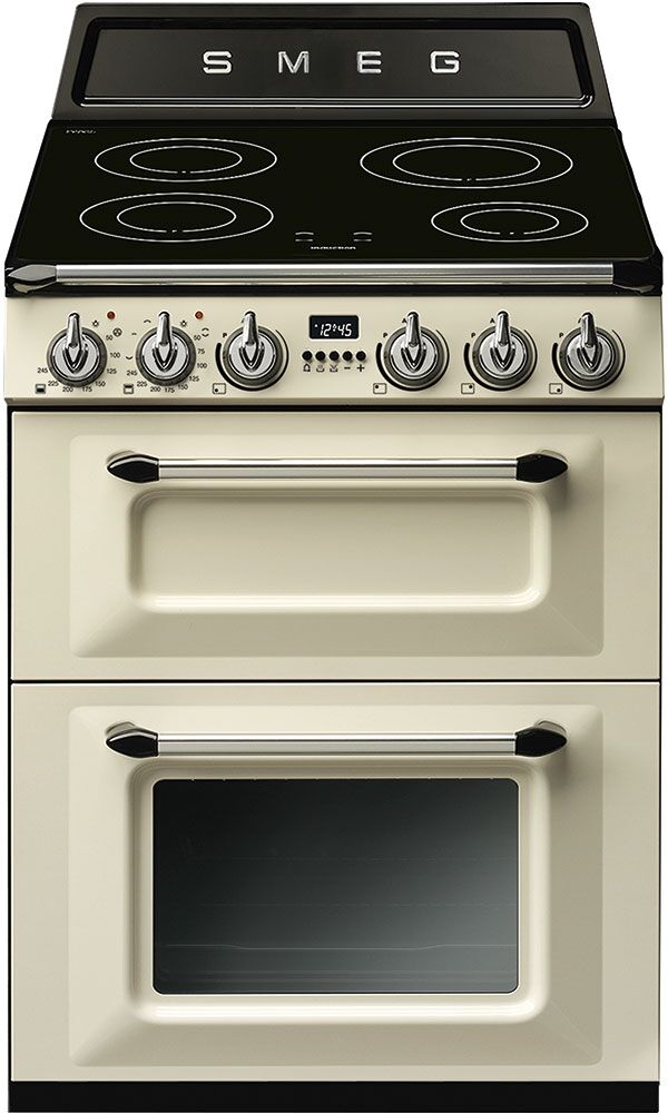 *Special Offer * Smeg TR62IP 60cm Victoria Range Cooker With Induction Hob-Cream