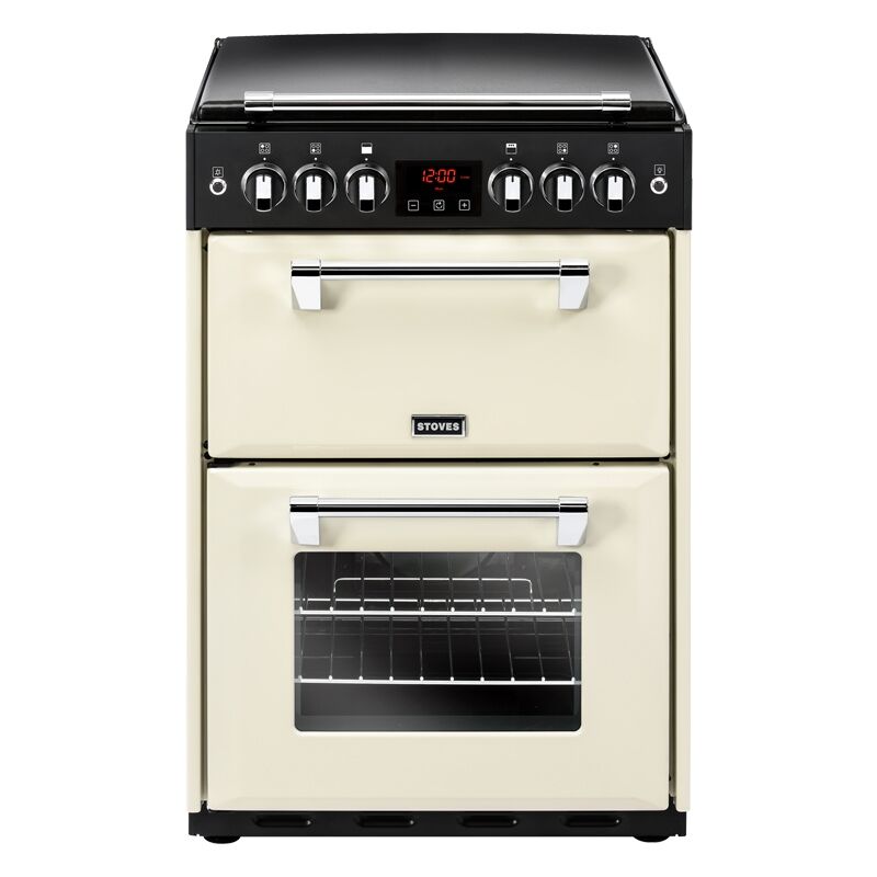 Stoves Richmond R600GCC 60cm Gas Double Freestanding Cooker-Cream