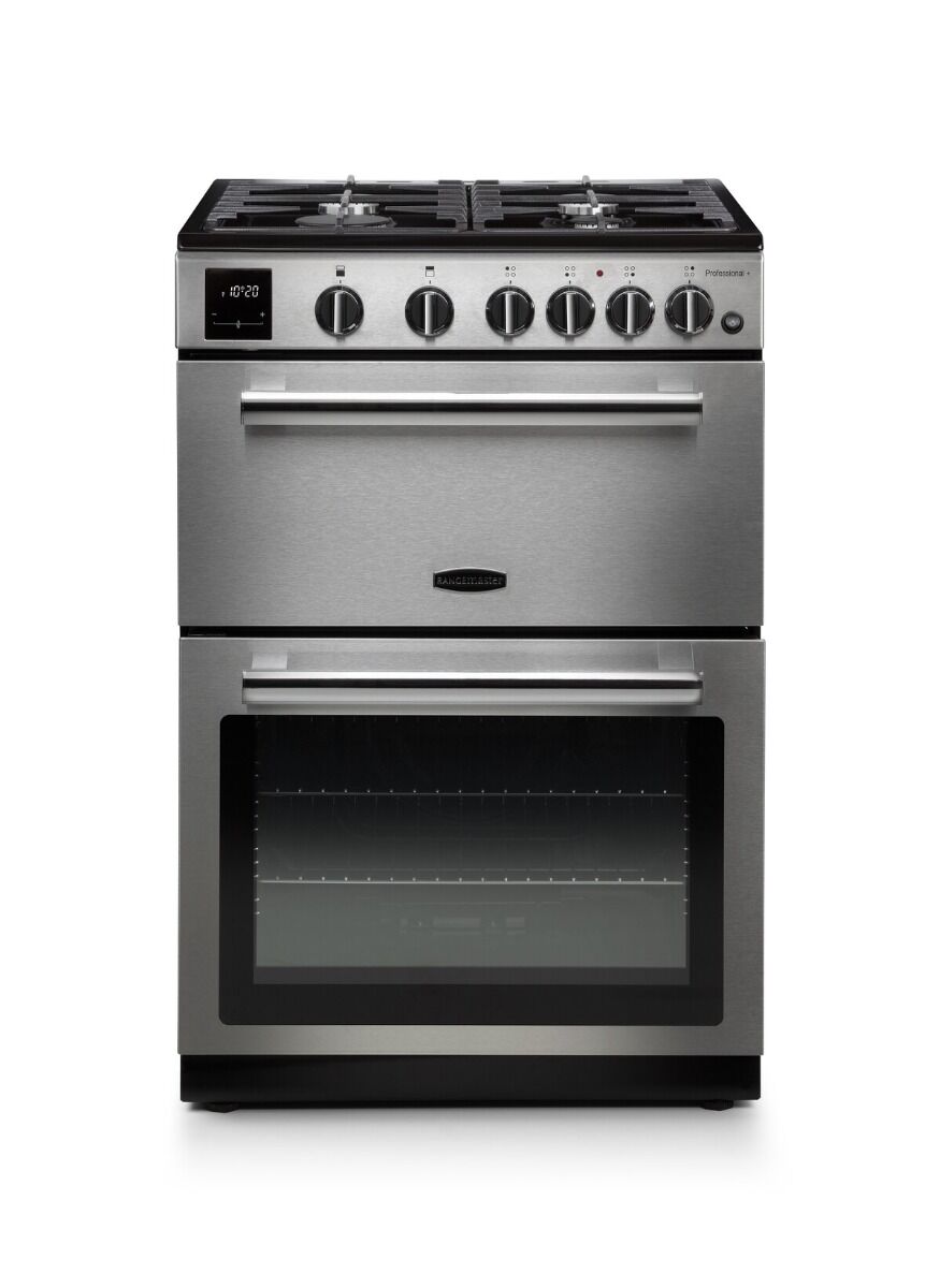 Rangemaster PROPL60NGFSS/C 128140 Professional Plus 60 All Gas - STAINLESS/CHROME