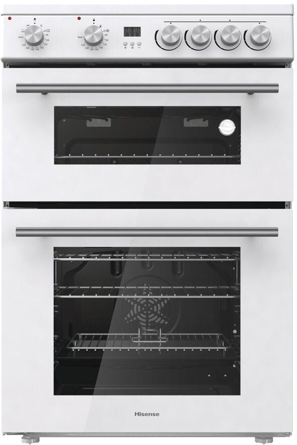 HISENSE HDE3211BWUK 60 cm Electric Cooker - White, White