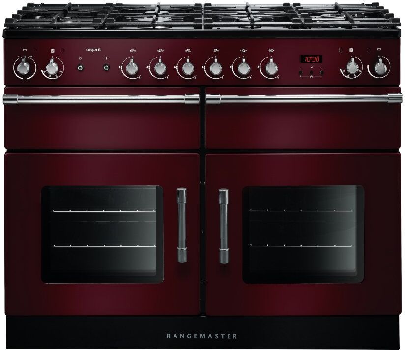 Rangemaster ESP110DFFCY/C Esprit Cranberry 110cm Dual Fuel Range Cooker