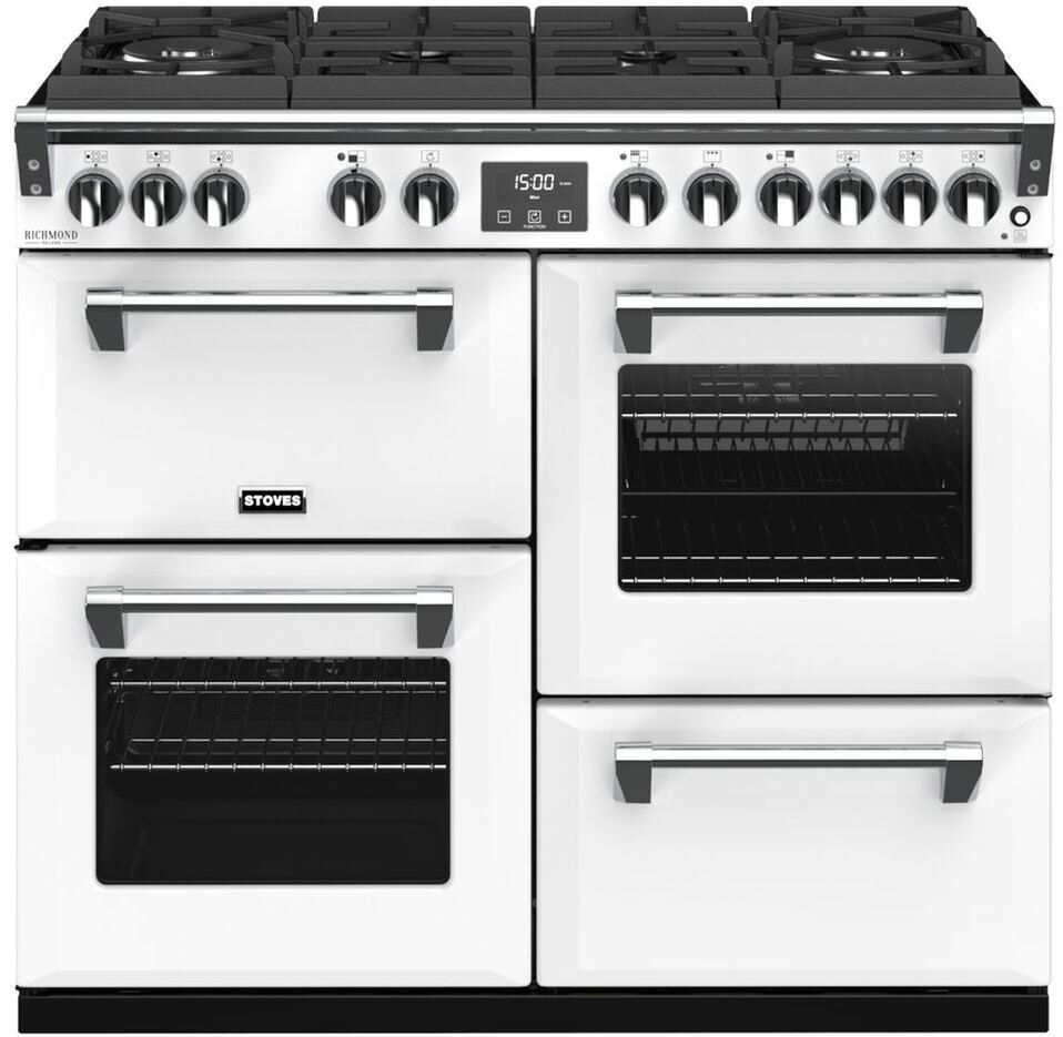 Stoves Richmond DX S1000DF GTG 100cm Dual Fuel Range Cooker