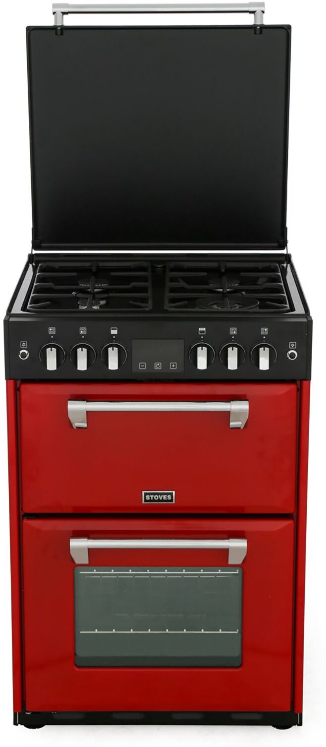 Stoves Richmond 600G Jalapeno Gas Cooker with Double Oven - Red