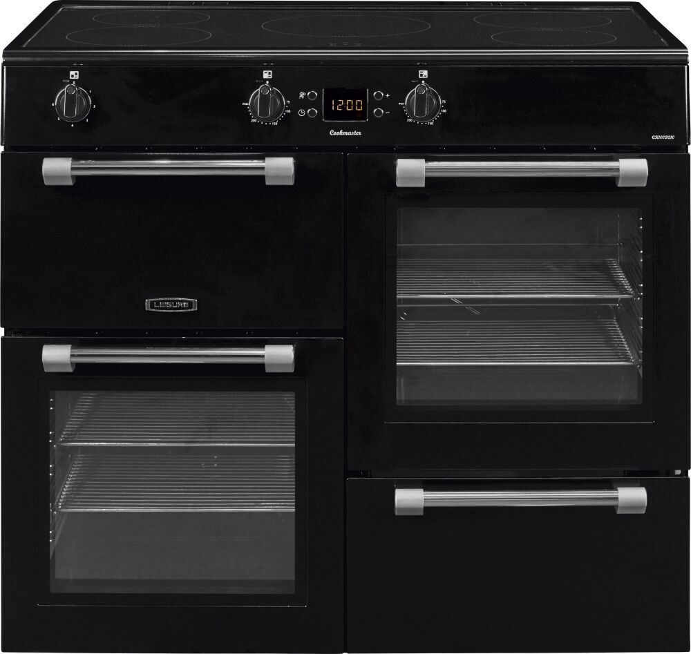 Leisure CK100D210K 100cm Electric Induction Range Cooker - Black