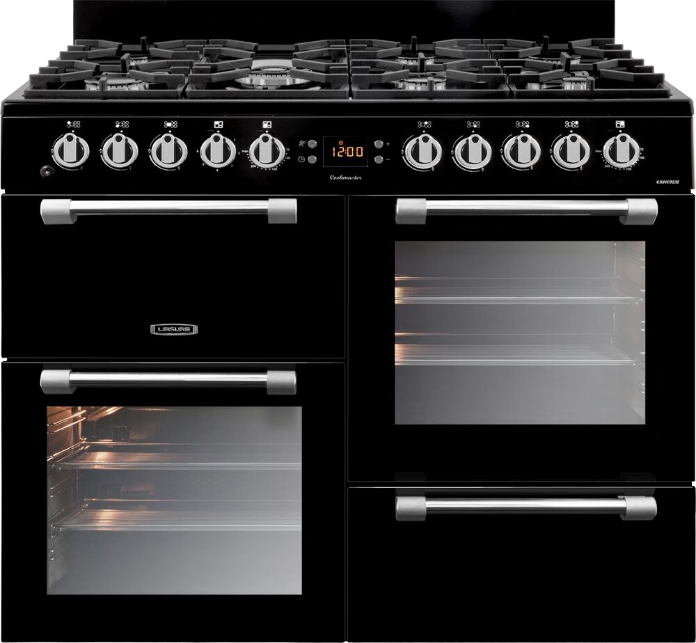 Leisure CK100F232K 100cm Dual Fuel Range Cooker - Black