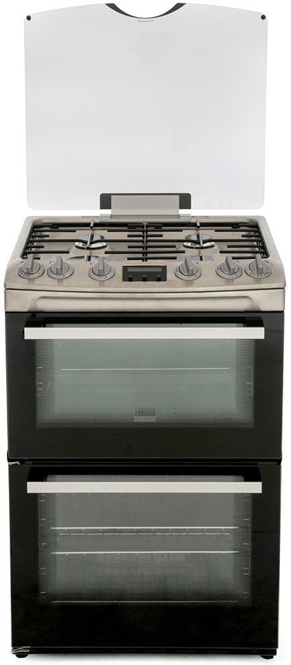 Zanussi ZCG63250XA Gas Cooker with Double Oven - Stainless Steel