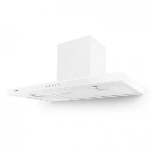 Klarstein Bon Vivant Blanc 90cm Ducted Wall Mount Cooker Hood Klarstein  - Size: 85cm H x 160cm W x 1.8cm D