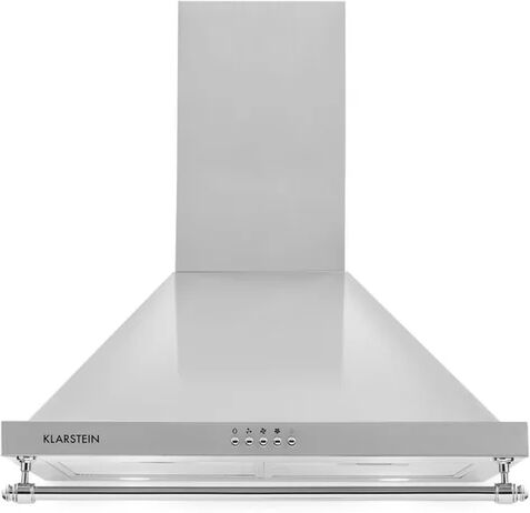 Klarstein Montblanc 60cm Ducted Wall Mount Cooker Hood Klarstein Colour: Silver  - Size: