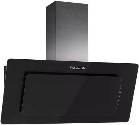 Klarstein Lorea 90cm Cooker Hood Klarstein Colour: Black  - Size: 80cm H X 300cm W X 110cm D