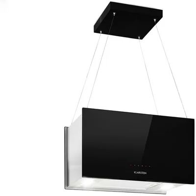 Klarstein Kronleuchter L 60cm Island Cooker Hood Klarstein  - Size: 216cm H X 200cm B X 68cm T