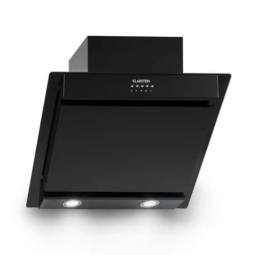 Klarstein Zola 57.5cm Convertible Wall Mount Cooker Hood Klarstein Finish: Black  - Size: 46cm H X 57cm W X 63cm D